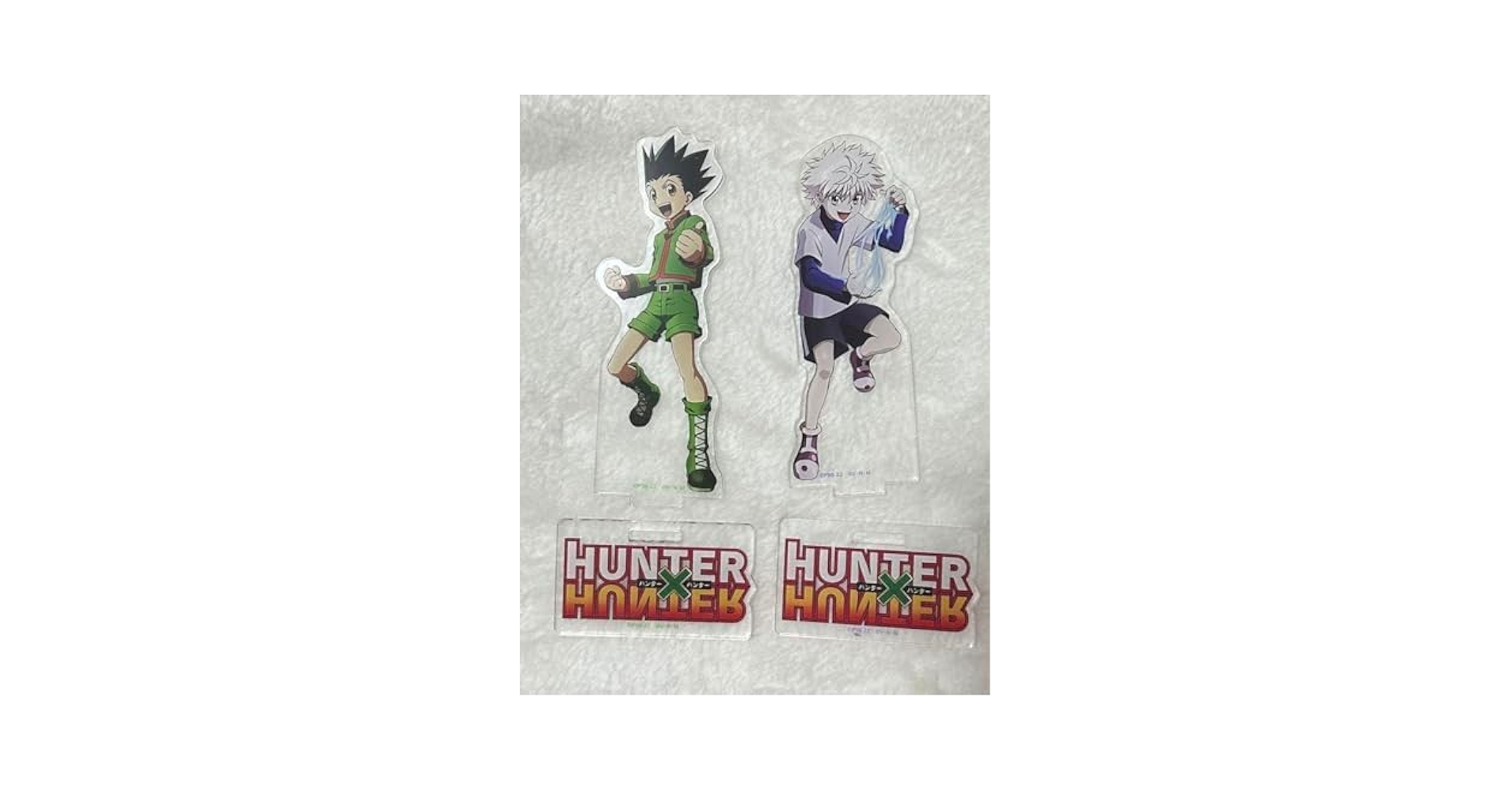 HUNTER×HUNTER アニカフェ　ゴン　キルア　アクスタ Amazon.co.jp: HUNTER × HUNTER キルア ゴン アクリルスタンド